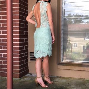 NWT Free People Daydream Lace Bodycon Dress
